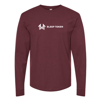 Men's Sleep Token   Logo Cotton Long Sleeve T-Shirt