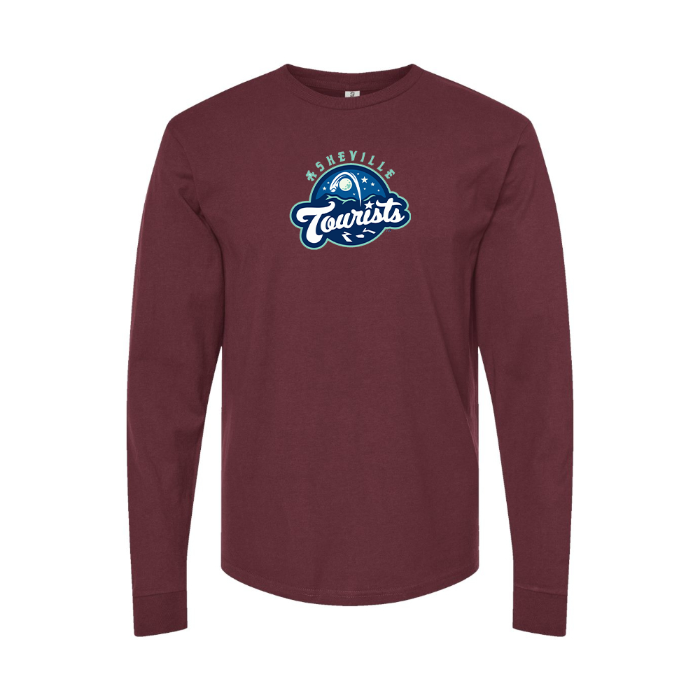 Men's Asheville Tourists Logo Long Sleeve T-Shirt
