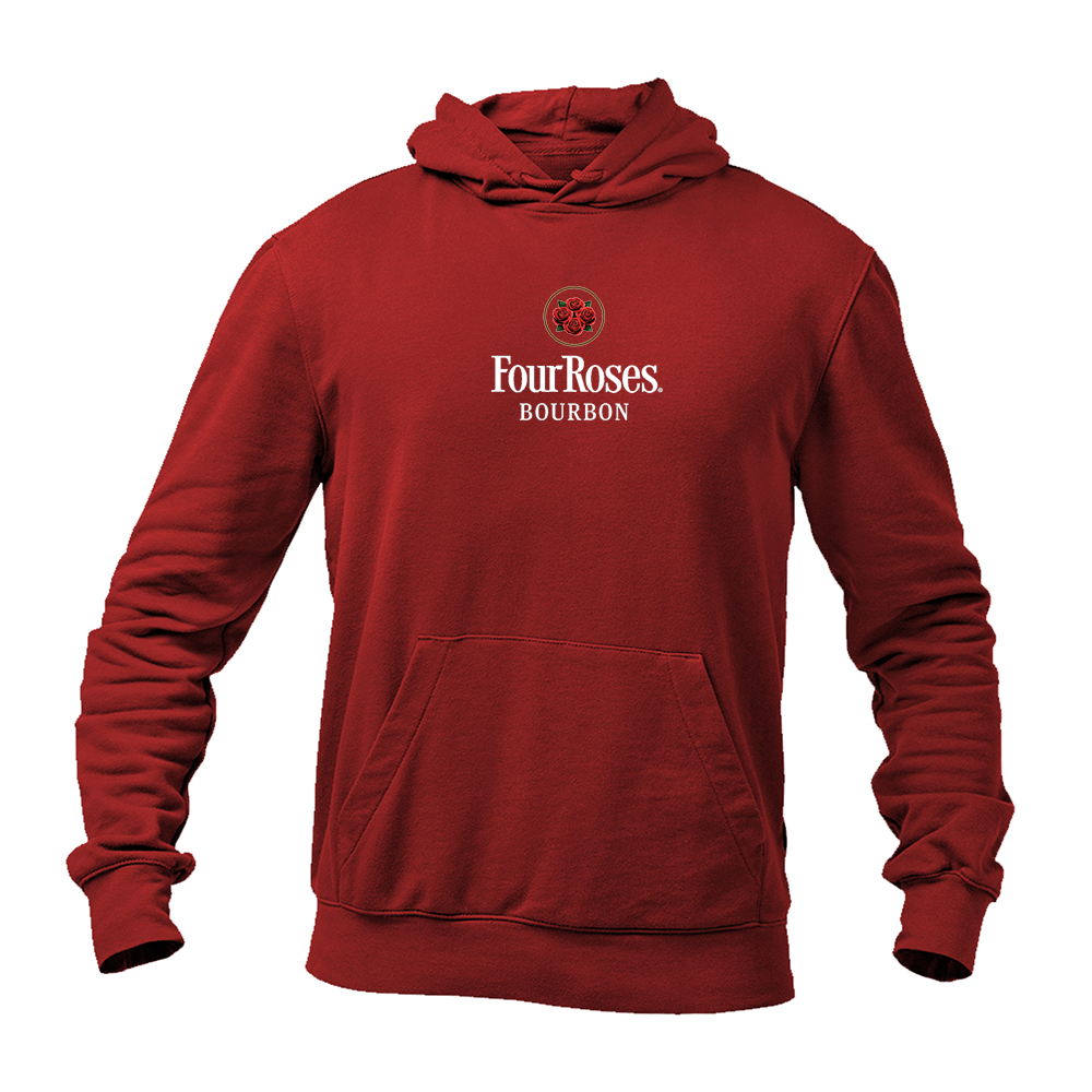 Men's Four Roses Logo Pullover Hoodie