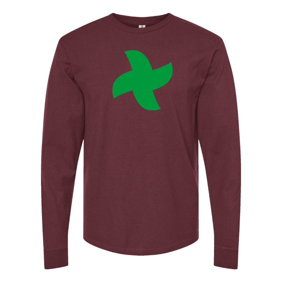 Men's Thermomix Screw Logo  Cotton Long Sleeve T-Shirt