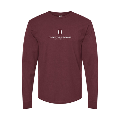 Men's Monte Carlo Automobiles Logo Long Sleeve T-Shirt