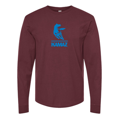 Men's KAMAZ  Logo Cotton Long Sleeve T-Shirt