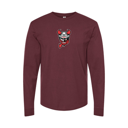 Men's Binghamton Devils Logo Long Sleeve T-Shirt