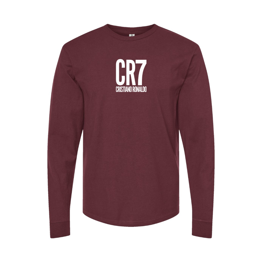 Men's CR7 Logo Long Sleeve T-Shirt