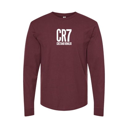 Men's CR7 Logo Long Sleeve T-Shirt