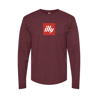 Men's Illy Logo Long Sleeve T-Shirt