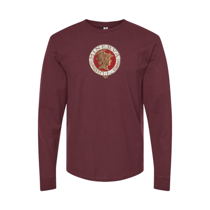 Men's Minerva Cars Logo Long Sleeve T-Shirt