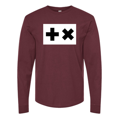 Men's Martin Garrix Logo Cotton Long Sleeve T-Shirt