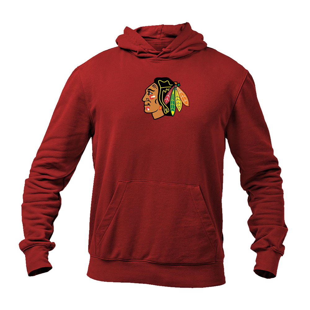 Men's Blackhawks Logo Pullover Hoodie