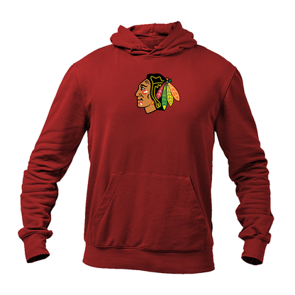 Men's Blackhawks Logo Pullover Hoodie