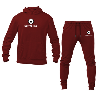 Men's Converse Logo Hoodie Joggers Set