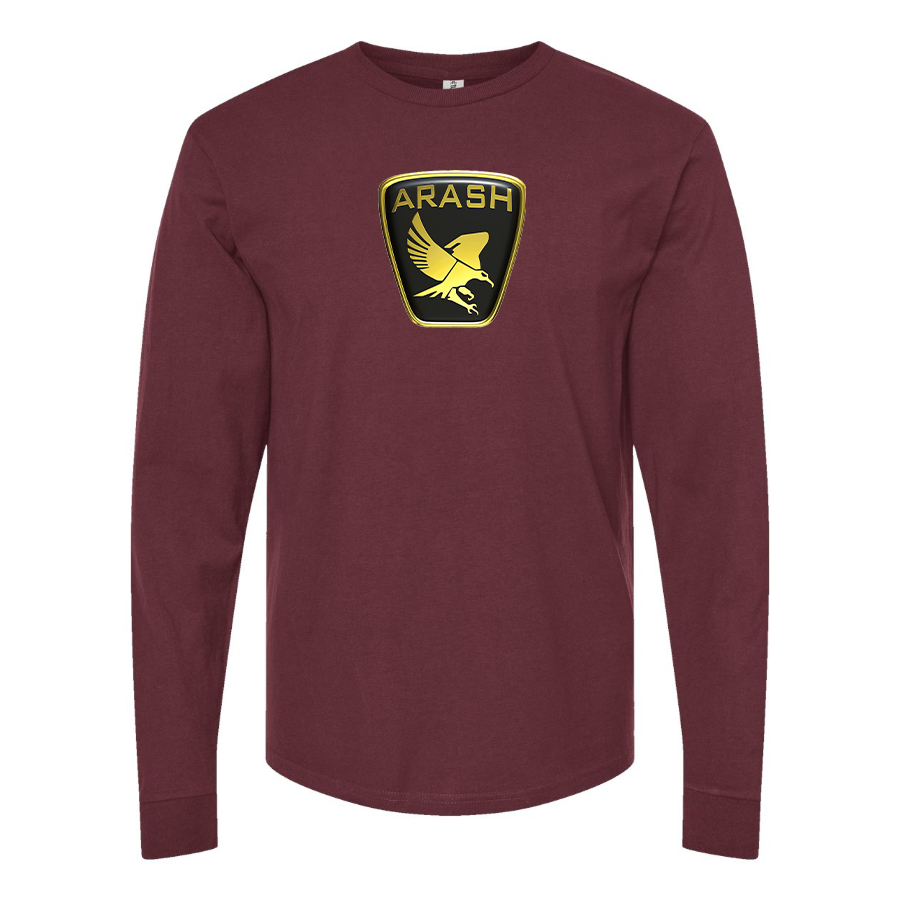 Men's Arash  Logo Cotton Long Sleeve T-Shirt