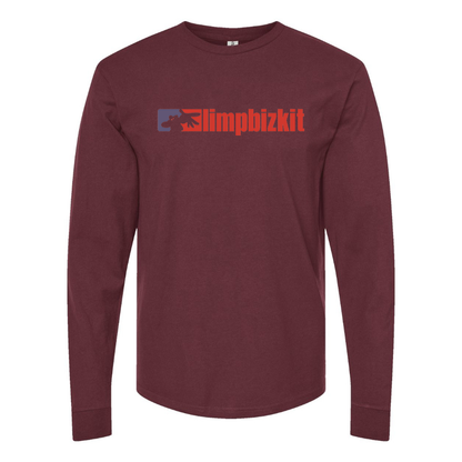 Men's Limp Bizkit Logo Cotton Long Sleeve T-Shirt