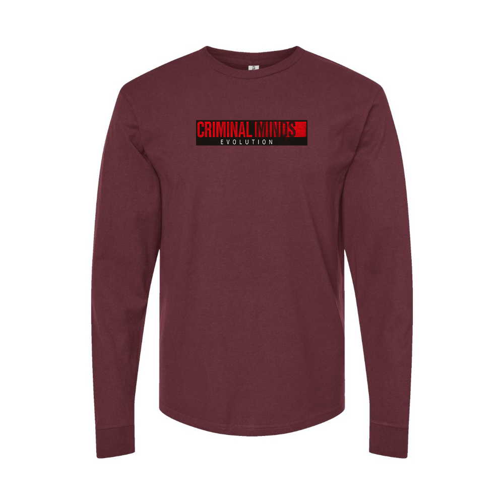 Men's Criminal Minds Logo Long Sleeve T-Shirt