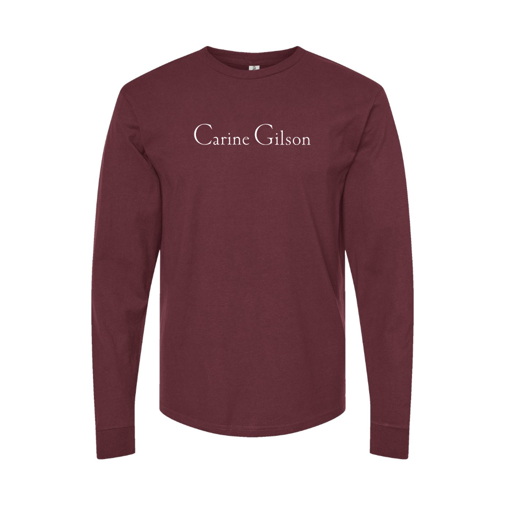 Men's Carine Gilson Logo Long Sleeve T-Shirt