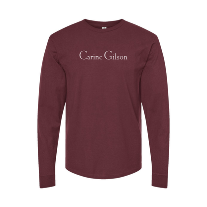 Men's Carine Gilson Logo Long Sleeve T-Shirt
