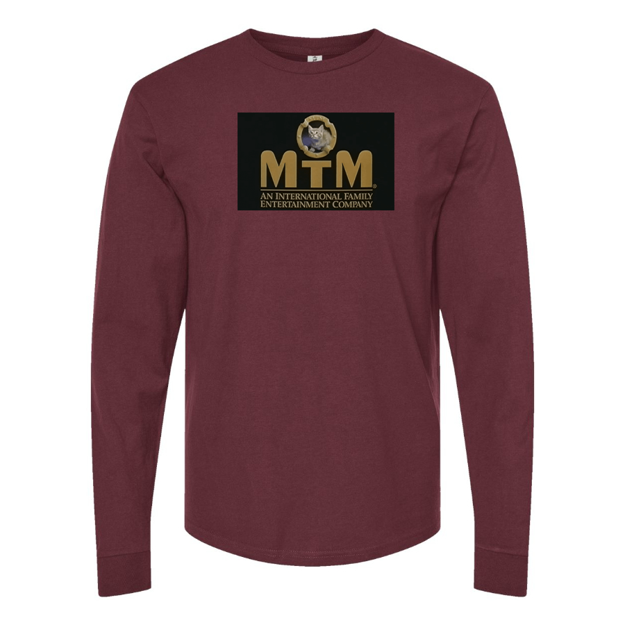 Men's  MTM Logo Cotton Long Sleeve T-Shirt