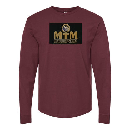 Men's  MTM Logo Cotton Long Sleeve T-Shirt