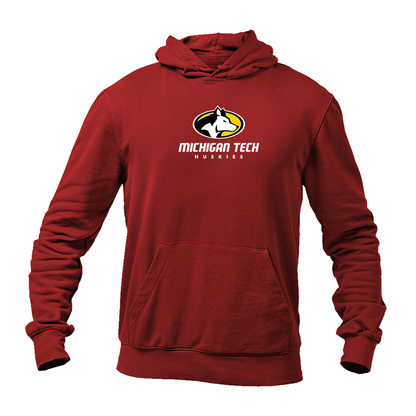 Men's Michigan Tech Huskies Logo Pullover Hoodie