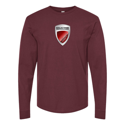 Men's Keating-Supercars Logo Cotton Long Sleeve T-Shirt