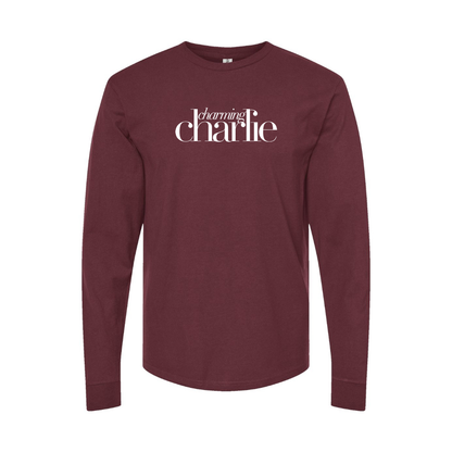 Men's Charming Charlie Logo Long Sleeve T-Shirt