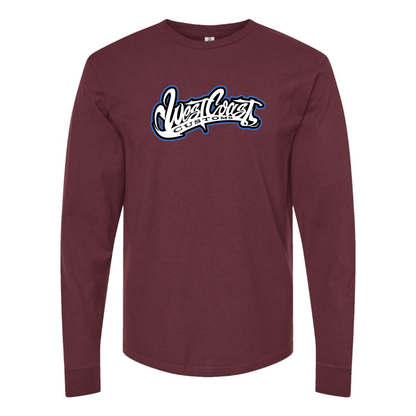 Men's West Coast Customs Logo  Cotton Long Sleeve T-Shirt