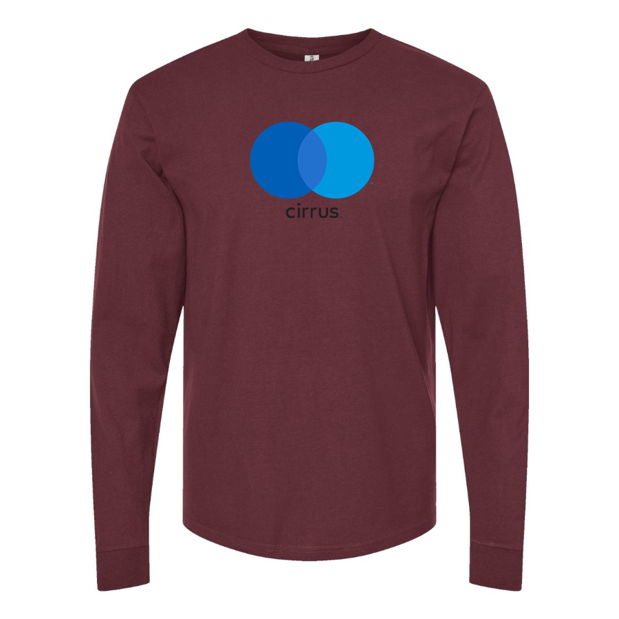 Men's Cirrus Logo Cotton Long Sleeve T-Shirt