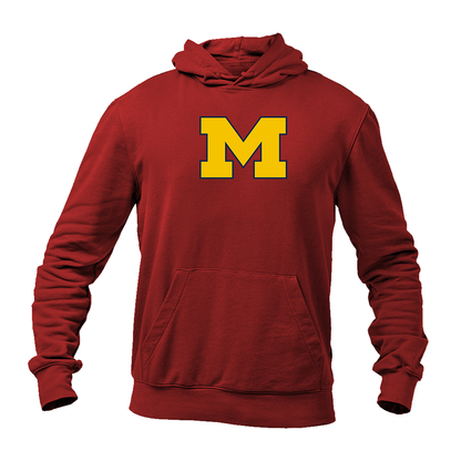 Men's Michigan Wolverines Logo Pullover Hoodie