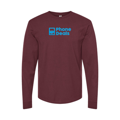 Men's MrPhoneDeals Logo Long Sleeve T-Shirt