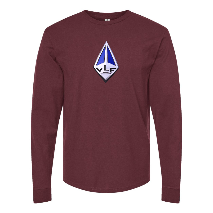 Men's VLF Logo  Cotton Long Sleeve T-Shirt
