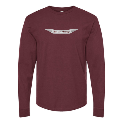 Men's Austin Healey  Logo Cotton Long Sleeve T-Shirt