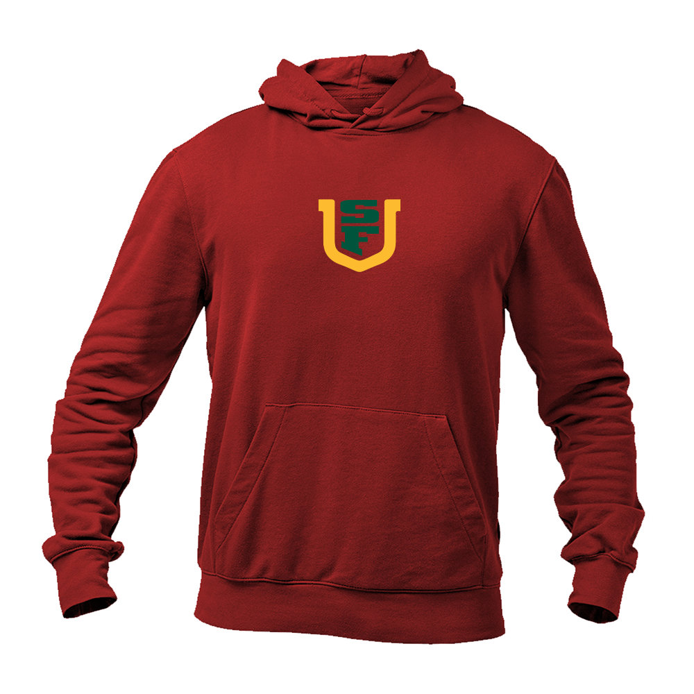 Men's San Francisco Dons Logo Softstyle Midweight Hooded Sweatshirt