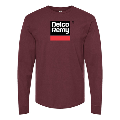 Men's Delco Remy Logo Cotton Long Sleeve T-Shirt