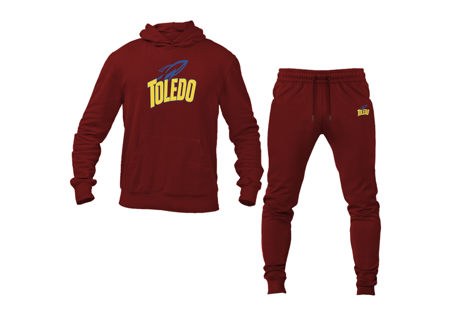 Men's Toledo Rockets Hoodie Joggers Set