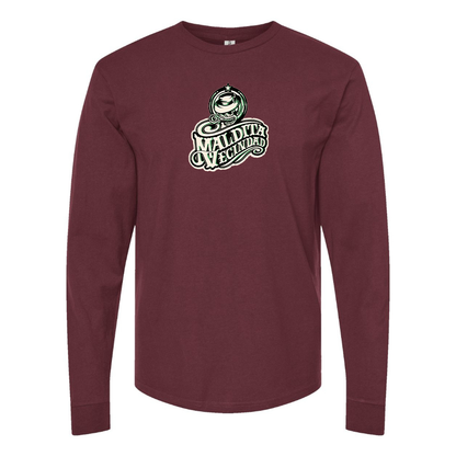 Men's  Maldita Vecindad Logo Cotton Long Sleeve T-Shirt