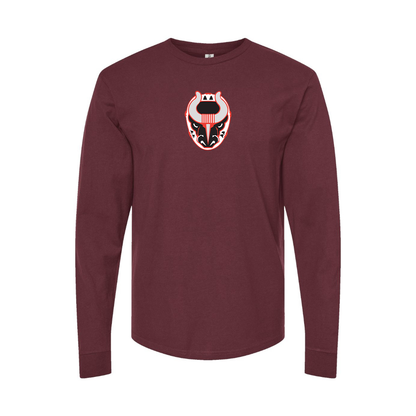 Men's Birmingham Bulls Logo Long Sleeve T-Shirt