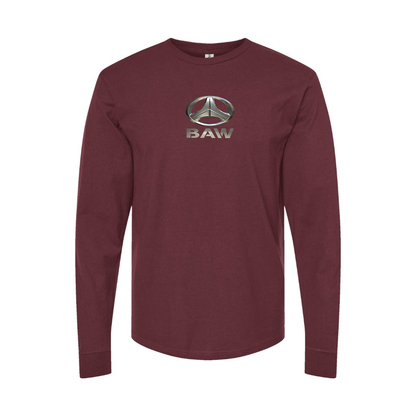 Men's Beijing Automobile Works Logo Long Sleeve T-Shirt