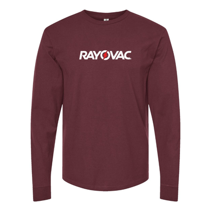 Men's  Rayovac   Logo  Cotton Long Sleeve T-Shirt