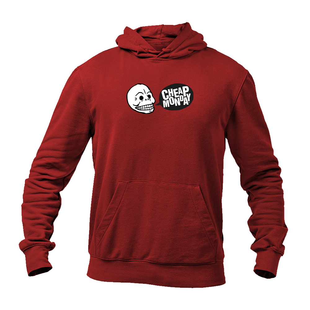 Men's Cheap Monday Logo Pullover Hoodie