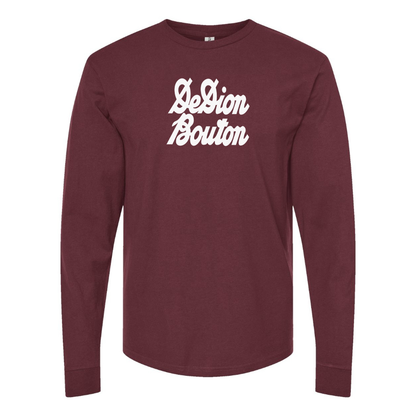 Men's De Dion Bouton Logo Cotton Long Sleeve T-Shirt