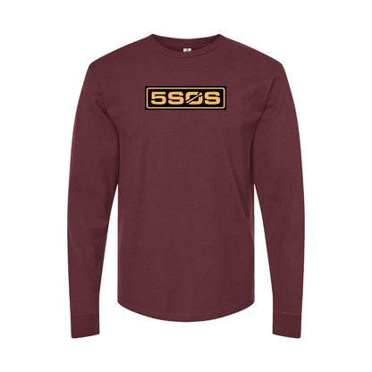 Men's 5sos Logo Long Sleeve T-Shirt