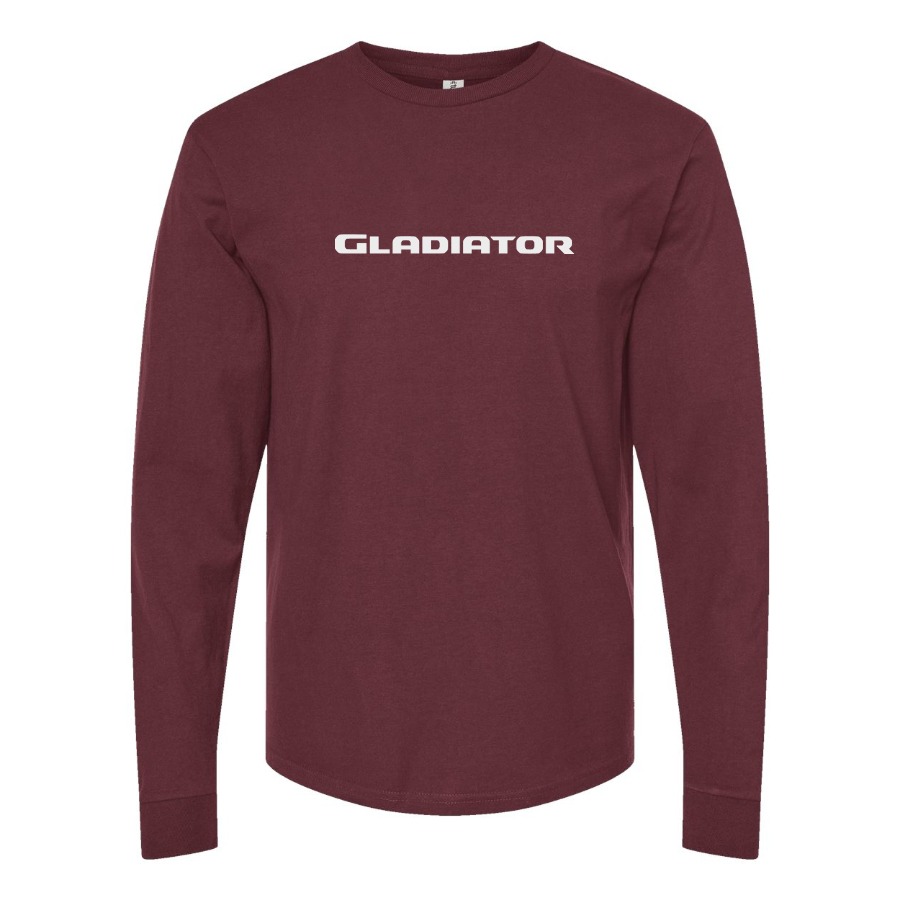 Men's Jeep Gladiator  Logo Cotton Long Sleeve T-Shirt