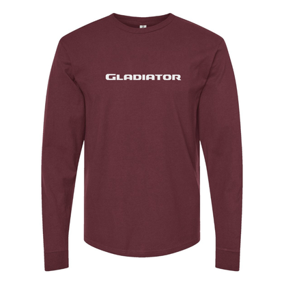 Men's Jeep Gladiator  Logo Cotton Long Sleeve T-Shirt