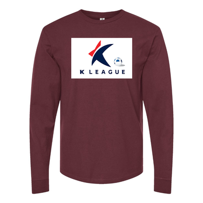 Men's K League Logo Cotton Long Sleeve T-Shirt