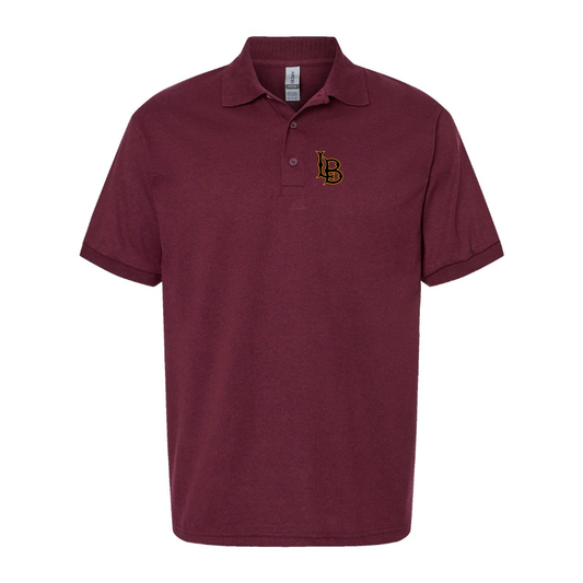 Men's Long Beach State 49ers Logo Dry Blend Polo