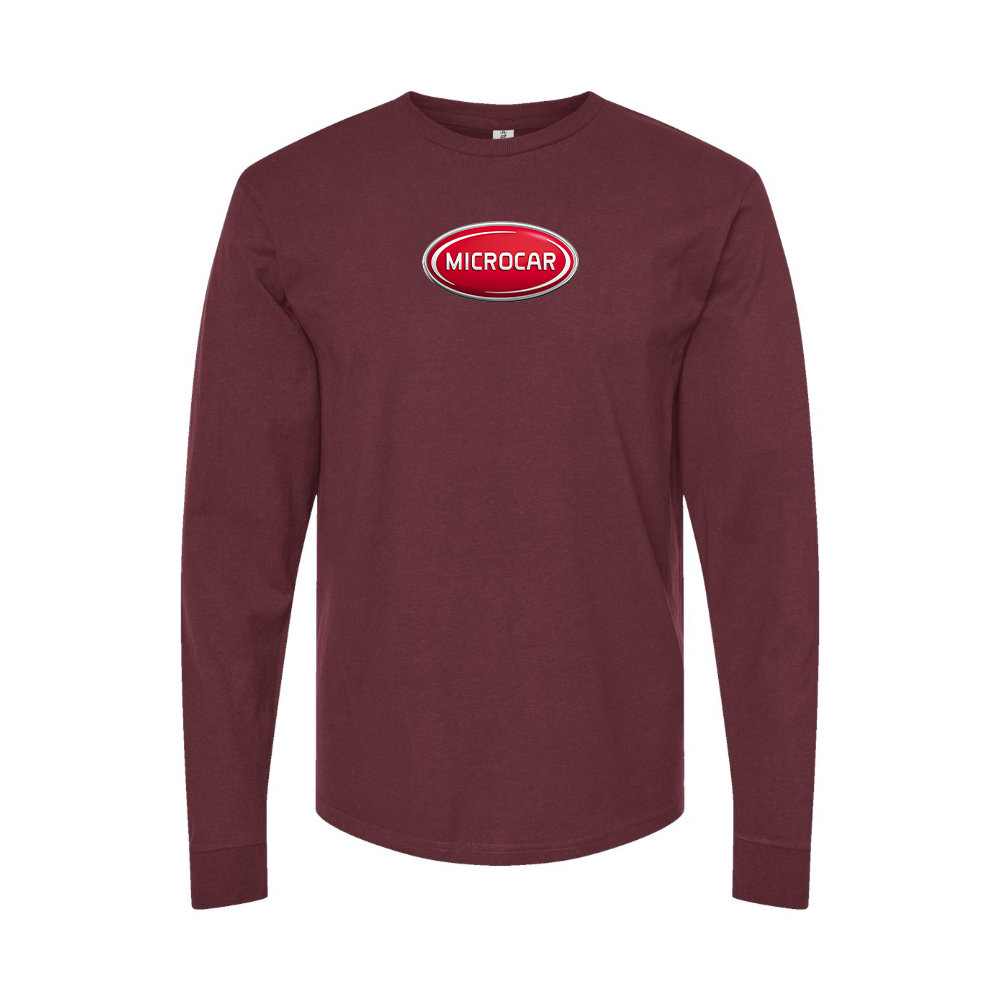 Men's  Microcar Logo Long Sleeve T-Shirt