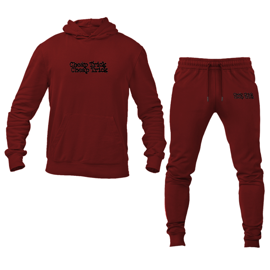 Men's  Cheap Trick   Hoodie Joggers Set