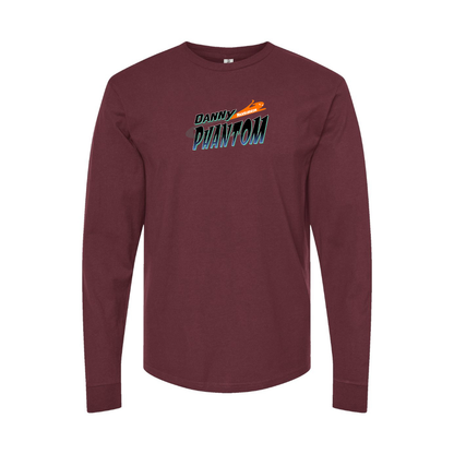 Men's Danny Phantom Logo Long Sleeve T-Shirt