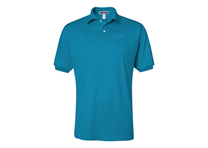Men's People Magazine Logo JERZEES  SpotShield polo