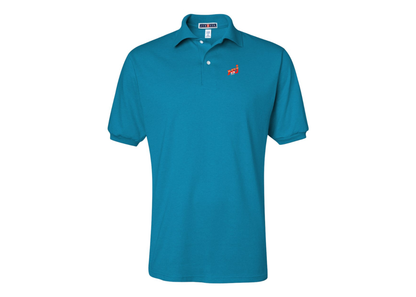 Men's NRJ 12 Logo JERZEES  SpotShield polo